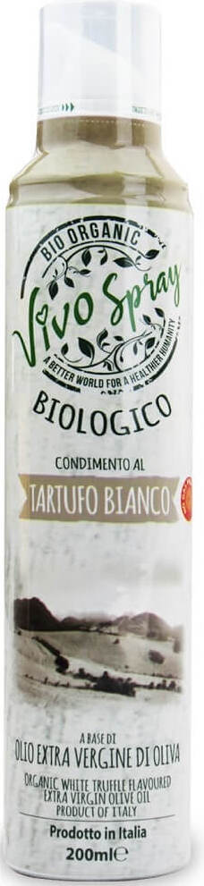 Huile d'olive extra vierge au goût de truffe blanche BIO spray 200 ml - VIVO SPRAY
