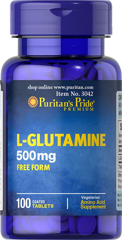 L-glutamine 500mg 100 gélules PURITAN'S PRIDE