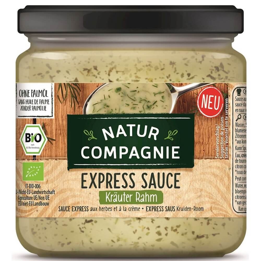 Sauce aux herbes BIO 325 ml - NATUR COMPAGNIE