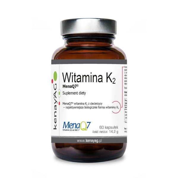 Vitamine K MK-7 MENAQ7 100mcg 60 gélules KENAY