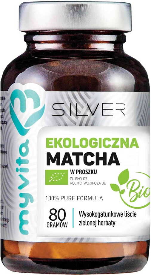 Matcha BIO en poudre 80g MYVITA SILVER PURE