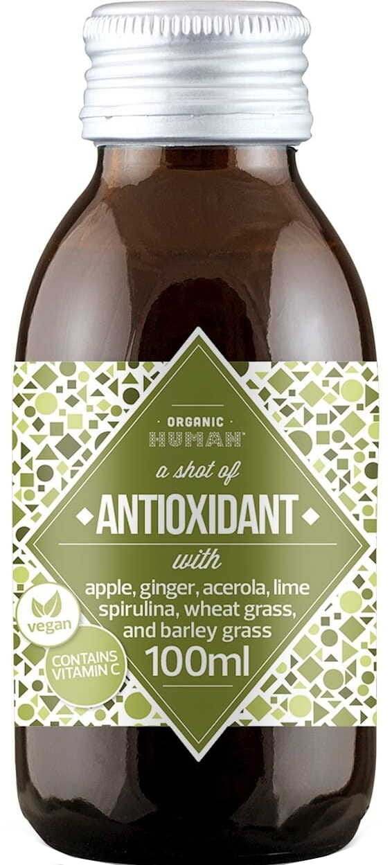 Fruit shot pomme - spiruline - chou frisé - jeune blé BIO 100 ml - BIO HUMAIN