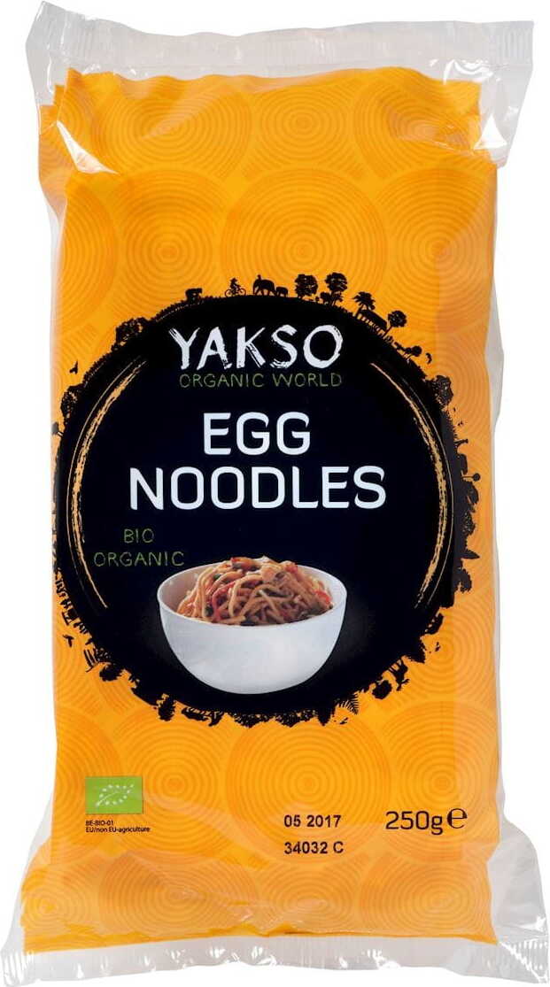 Nouilles aux œufs BIO 250 g - YAKSO
