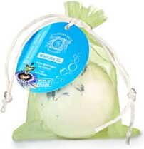 Boule de bain pétillant fantaisie passiflore 110 g - MINE DE SEL DE WIELICZKA