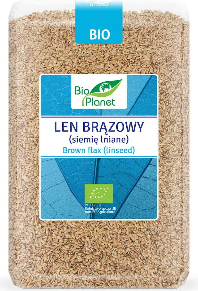 Lin brun (graines de lin) BIO 2 kg - BIO PLANET