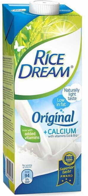 Boisson de riz au calcium 1000 ml RICE DREAM CELESTIAL