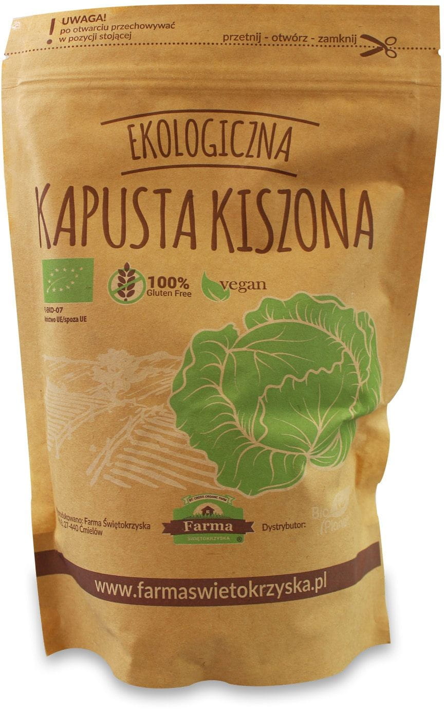 Choucroute sans gluten BIO 980 g (550 g) (doypack) - FARMA ŚWIĘTOKRZYSKA