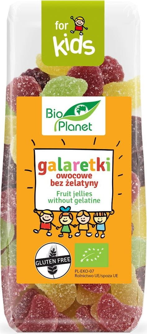 Pâtes de fruits sans gélatine BIO 100 g - BIO PLANET