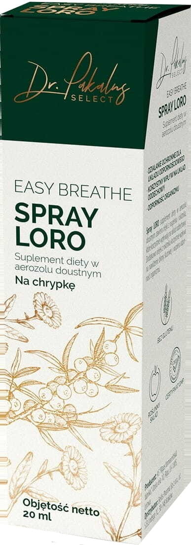 Spray loro 20ml EASY BREATHE DR. PAKALNS