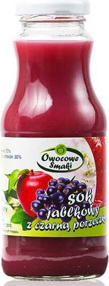 Jus pomme et cassis NFC BIO 250 ml - SAVEURS FRUITS