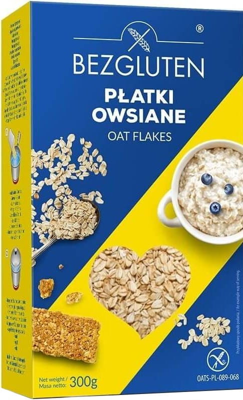 Flocons d'avoine sans gluten 300 g de gluten