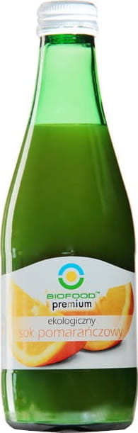 Jus d'orange NFC sans gluten BIO 300 ml - BIO FOOD