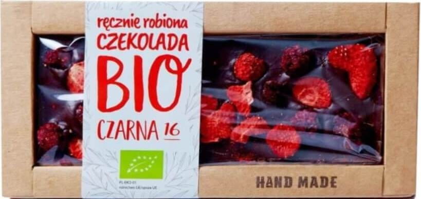 Dessert chocolat aux fraises et mûres BIO 53 g - OLD POLISH CONFISERIE