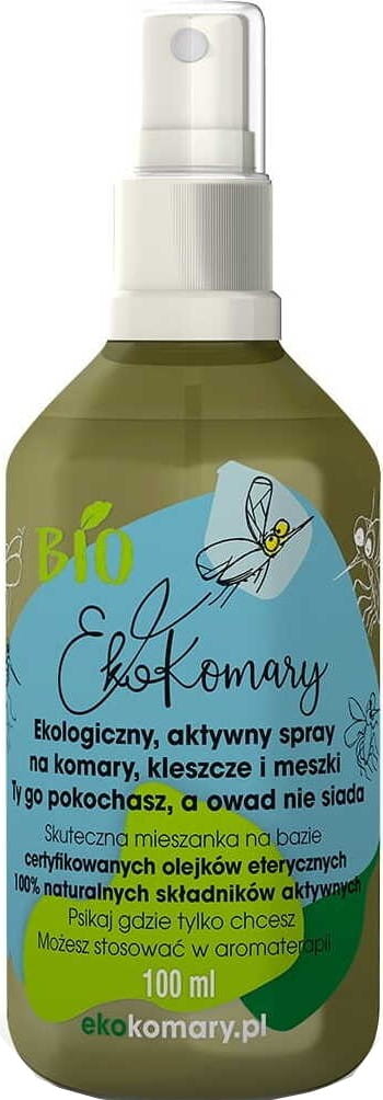 Spray anti-moustiques tiques noires BIO 100 ml LV ORGANIC SP.