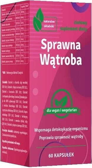 Capsules pour un foie fonctionnel 60 pièces - PASOLEK