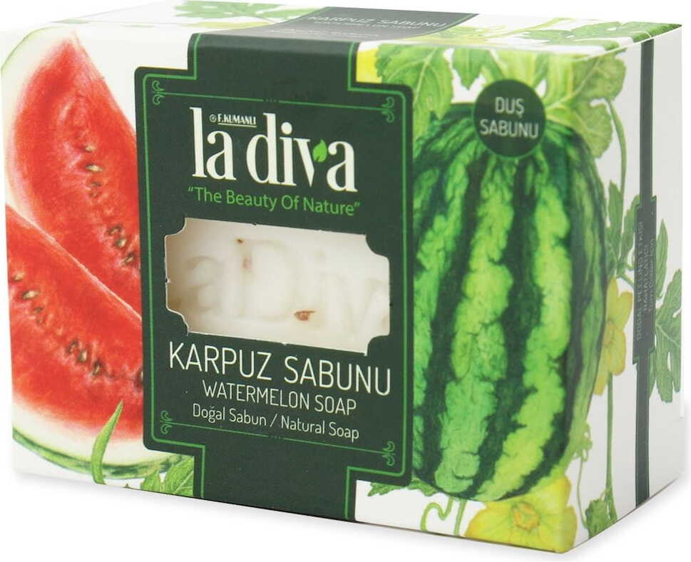 Cube de savon pastèque 120 g - LA DIVA