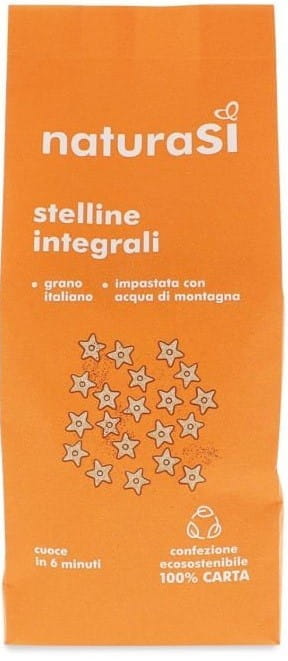 Pâtes étoilées complètes BIO 500g NATURASI