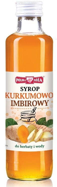 Sirop de curcuma et gingembre 315 g POLSKA RÓŻA