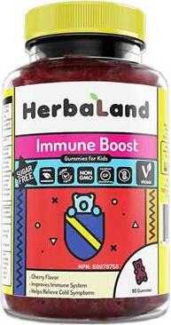 Gelées d'immunité pour enfants - enfants immunisés 90 pièces HERBALAND