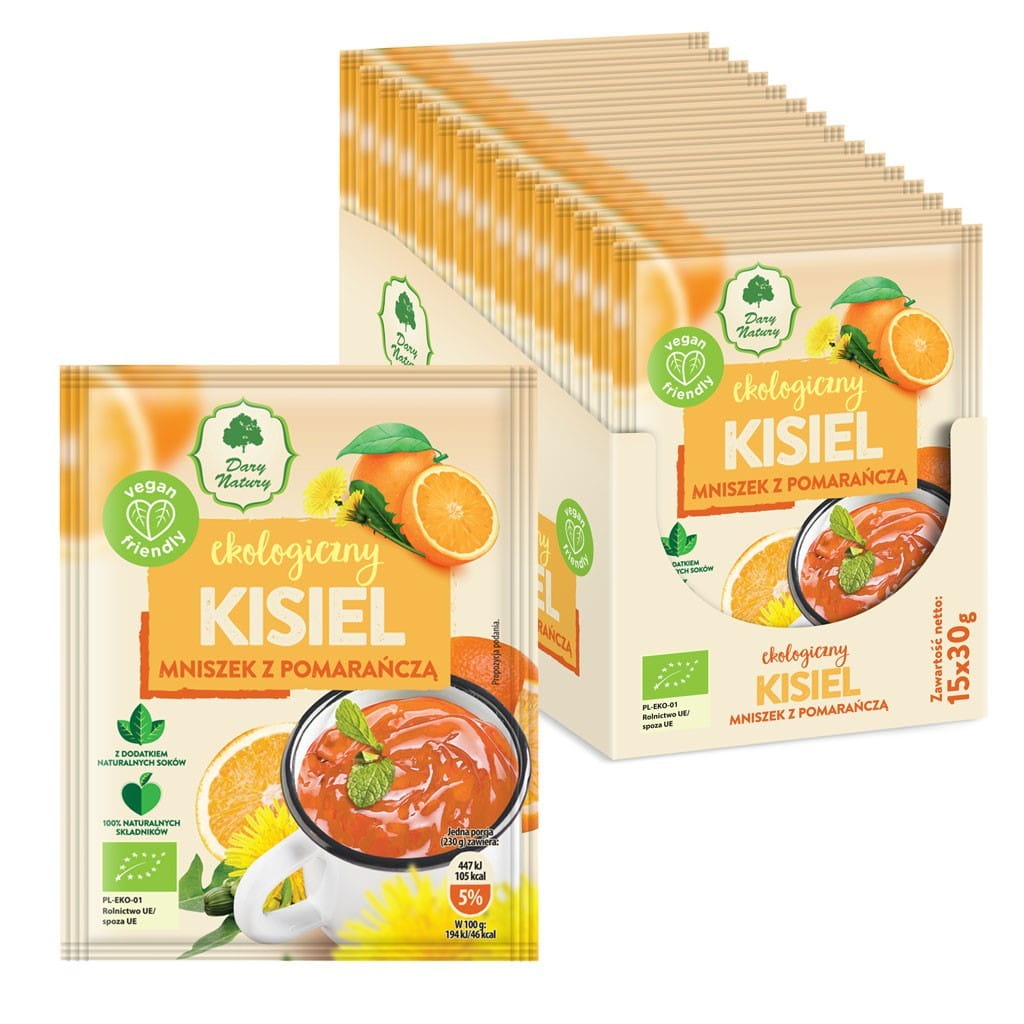 Kissel de pissenlit à l'orange sans gluten BIO 30 g - CADEAUX DE LA NATURE