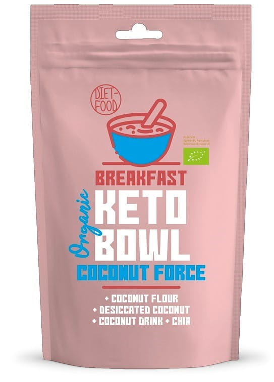 Keto bol coco force BIO 200 g DIET FOOD