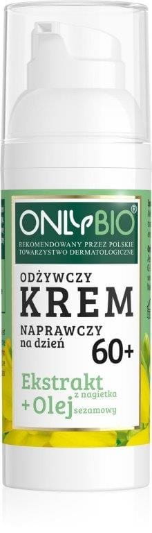 Jour 60 crème visage nourrissante et réparatrice + extrait de calendula + huile de sésame éco 50 ml - ONLY BIO