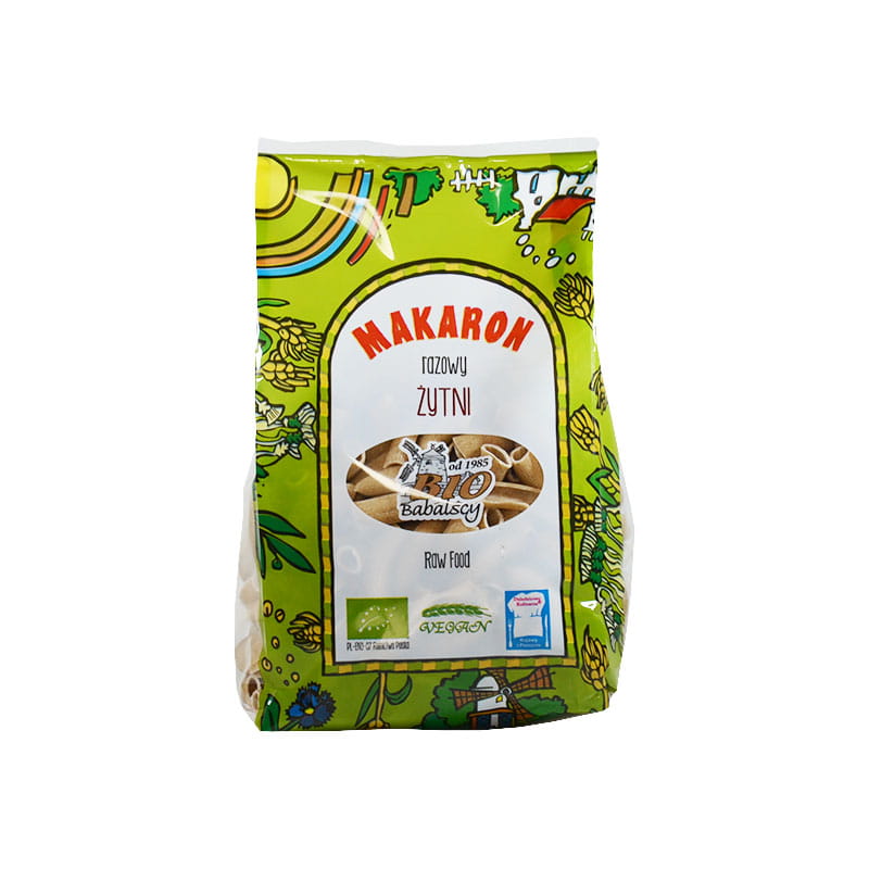 Pâtes complètes d'épeautre, tube BIO 400 g - BABALSCY