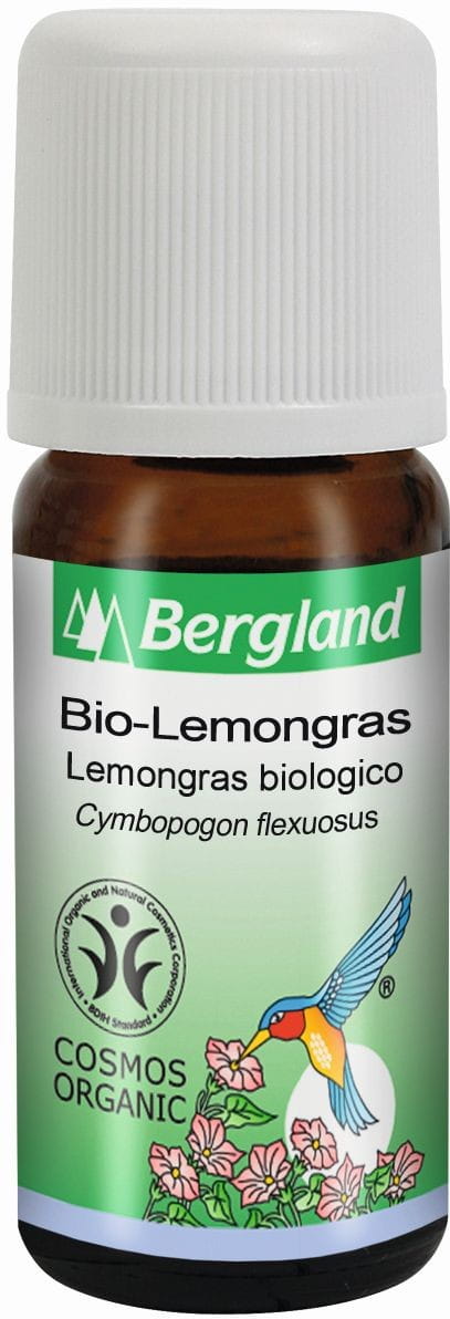 Huile essentielle au parfum de citronnelle 10 ml - BERGLAND