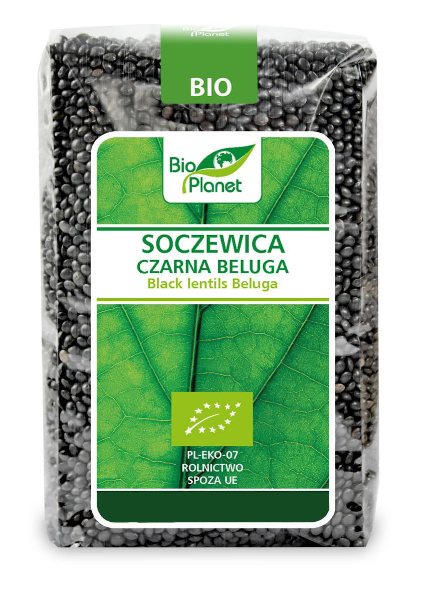 Lentilles noires beluga BIO 500 g - BIO PLANET