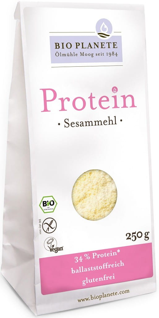 Farine de sésame hyperprotéinée sans gluten BIO 250 g - BIO PLANETE