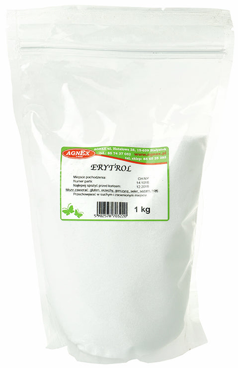 Erytrol Erythritol 1 kg AGNEX