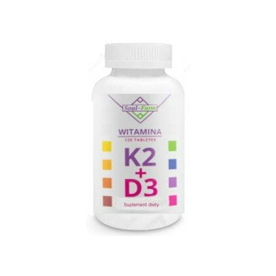 Vitamine K2MK7+D3 120 comprimés - SOUL FARM