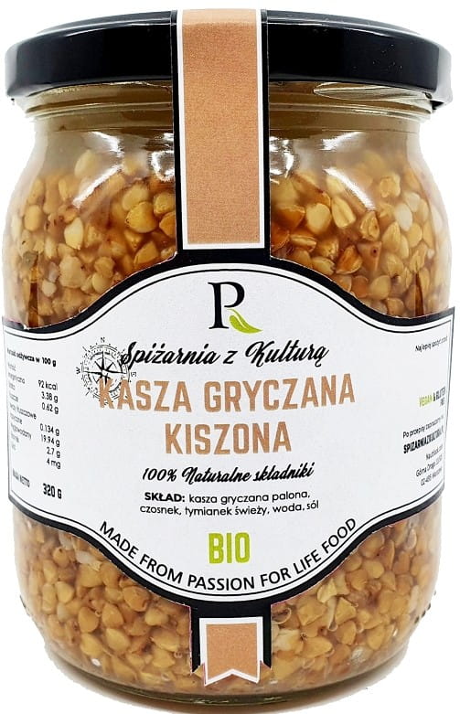 Gruaux marinés au sarrasin 300 g - un garde-manger avec culture