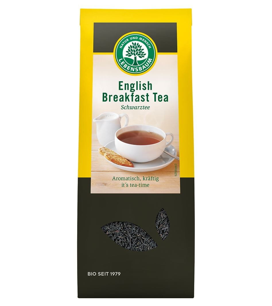 Thé en vrac English breakfast BIO 100 g - LEBENSBAUM