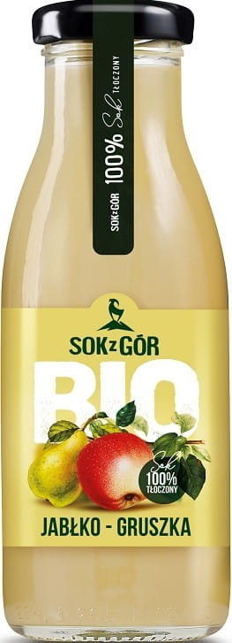 Jus pomme - poire BIO 250 ml - JUS DES MONTAGNES
