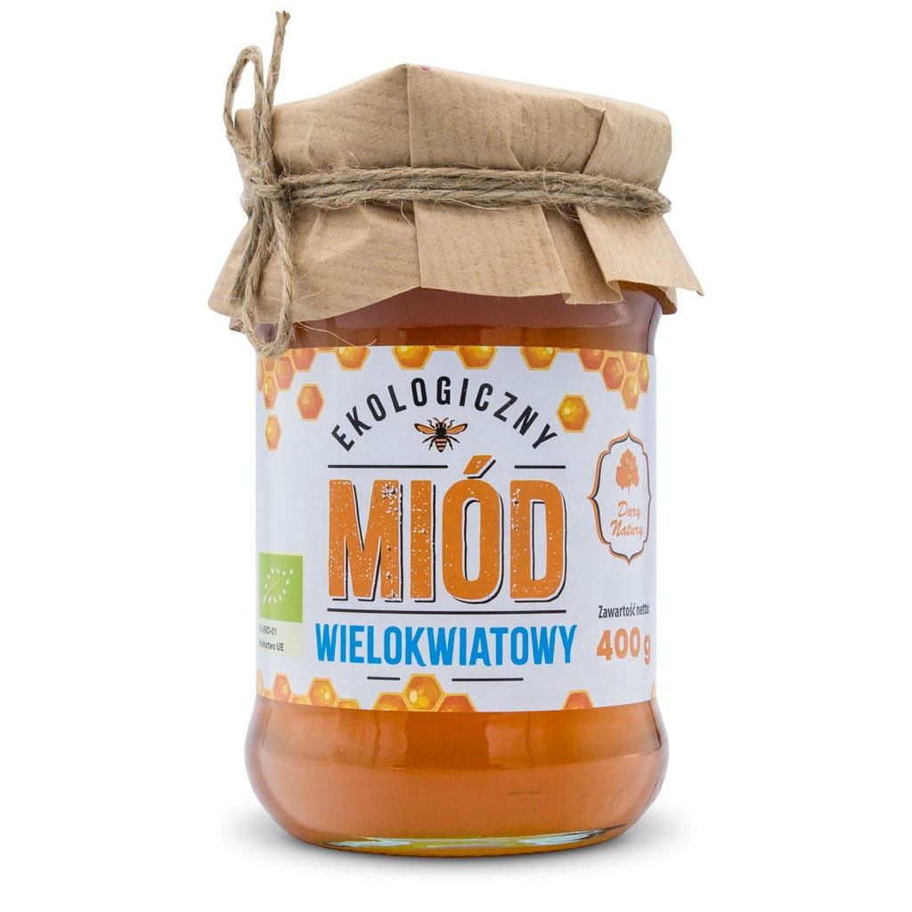 Miel de nectar multifleurs BIO 400 g - CADEAUX DE LA NATURE