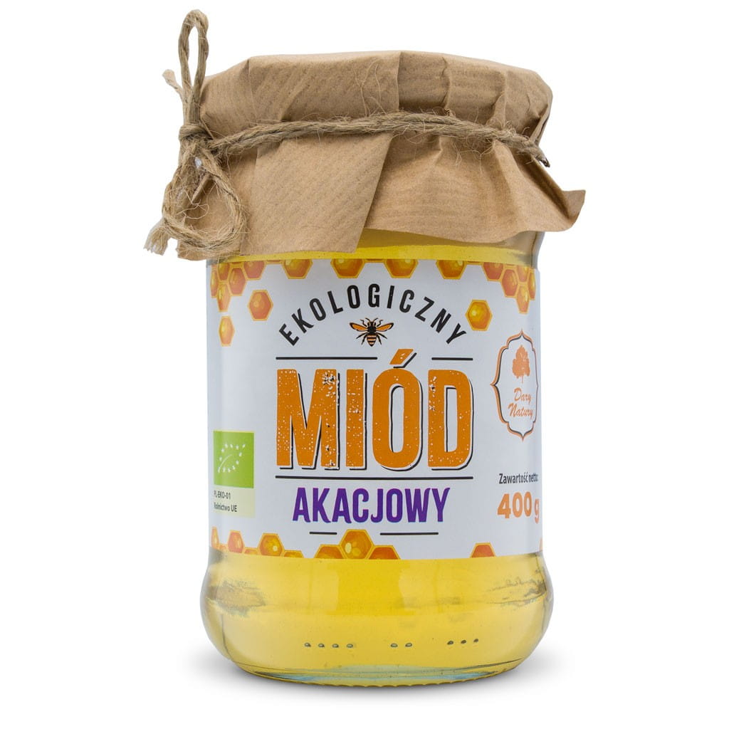 Miel de nectar d'acacia BIO 400 g - DONS DE LA NATURE