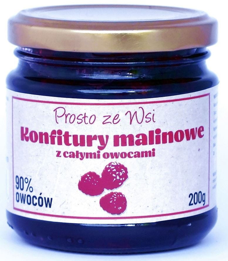 Confiture de Framboise BIO 200 g - EN DIRECT DU VILLAGE