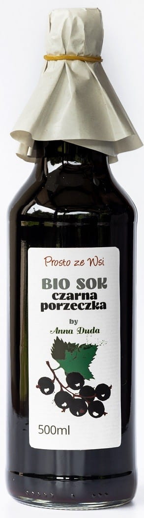 Jus de cassis NFC BIO 500 ml - EN DIRECT DU VILLAGE