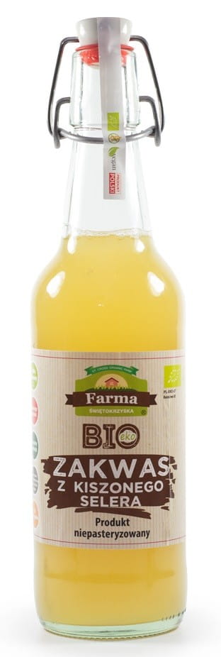 Levain de céleri mariné sans gluten BIO 500 ml - FARMA ŚWIĘTOKRZYSKA