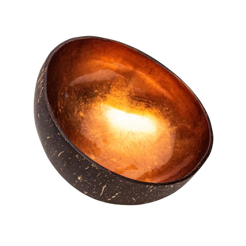 Bol décoratif en coque de noix de coco, cuivre - CHIC - MIC