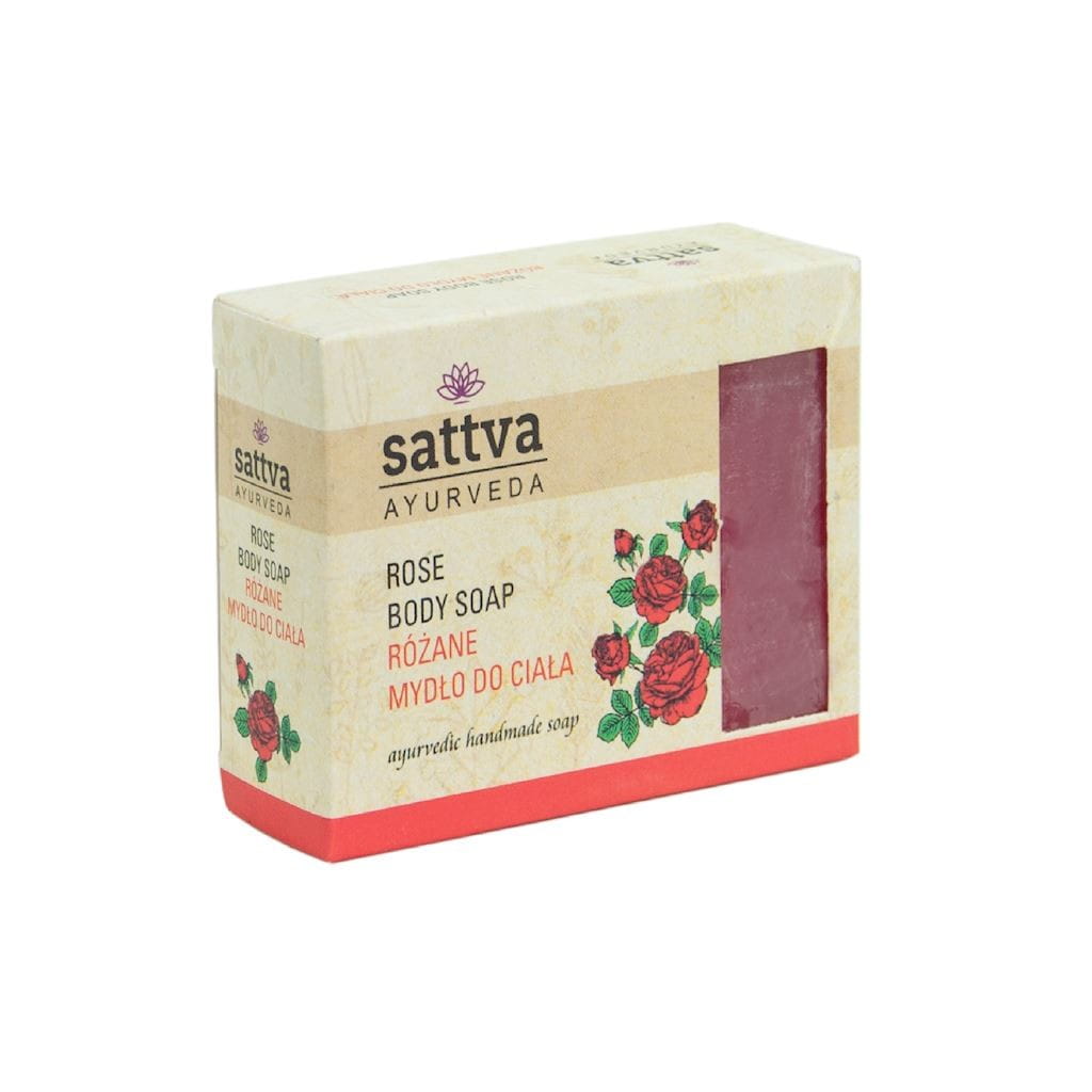 Savon corps rose 125 g - SATTVA