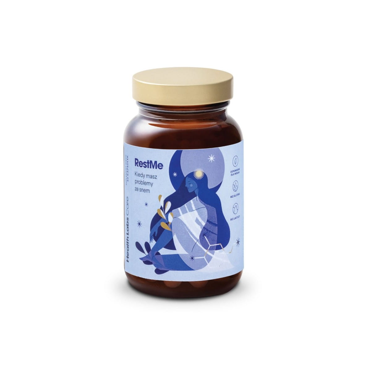 Capsules pour vous aider à vous endormir (reposez-moi) 60 pièces - HEALTH LABS