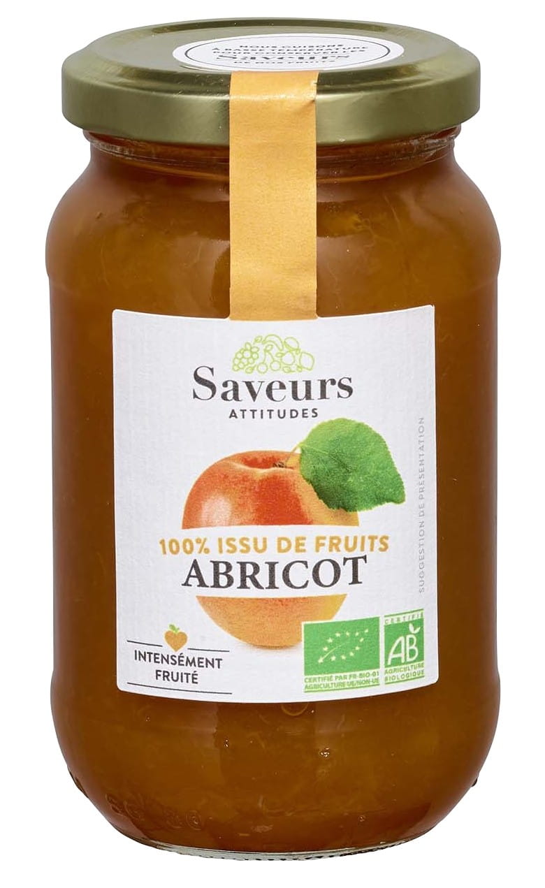 Mousse abricot BIO 310 g - SAVEURS ET FRUITS