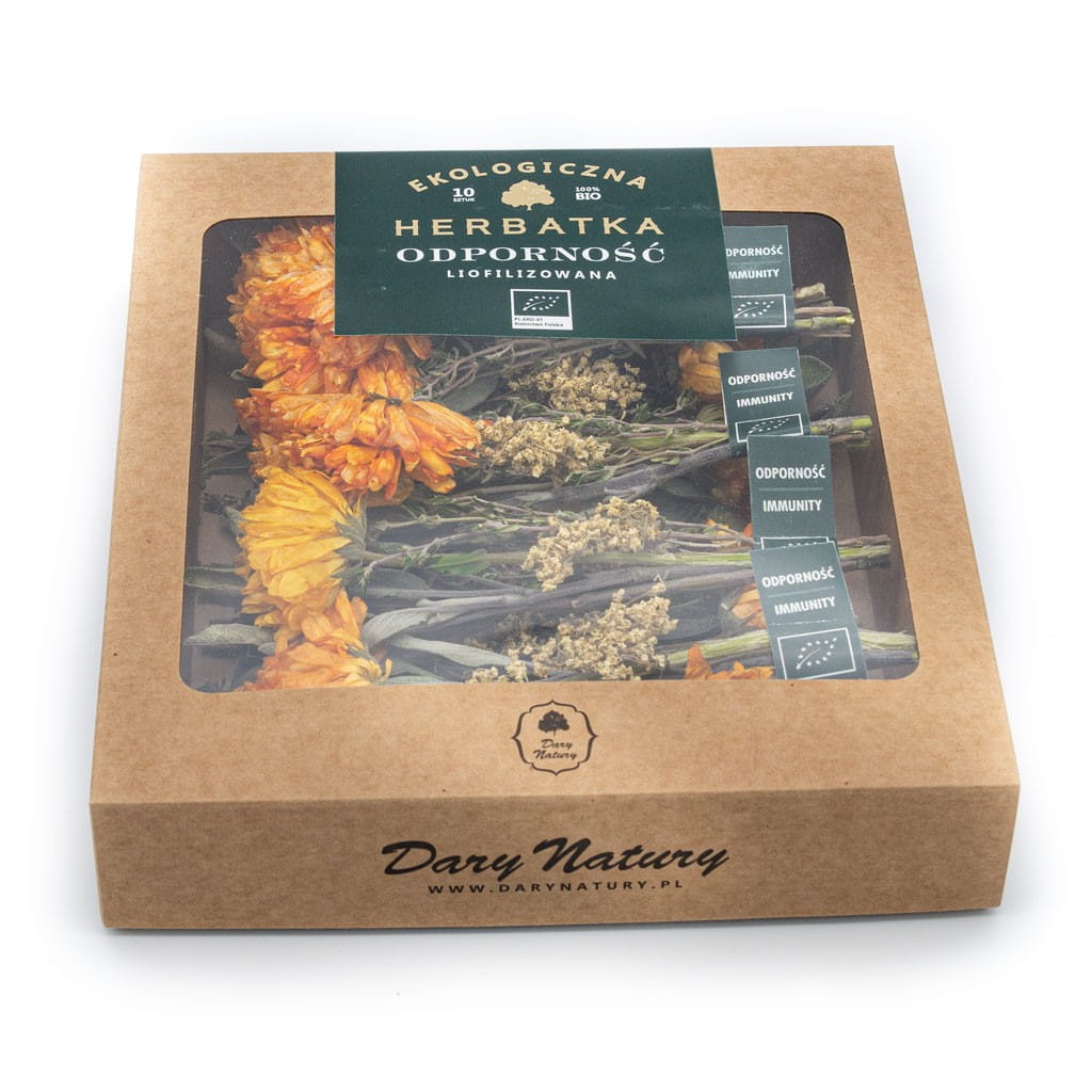 Thé lyophilisé pour la résistance BIO (10 x 3 g) 30 g - CADEAUX DE LA NATURE