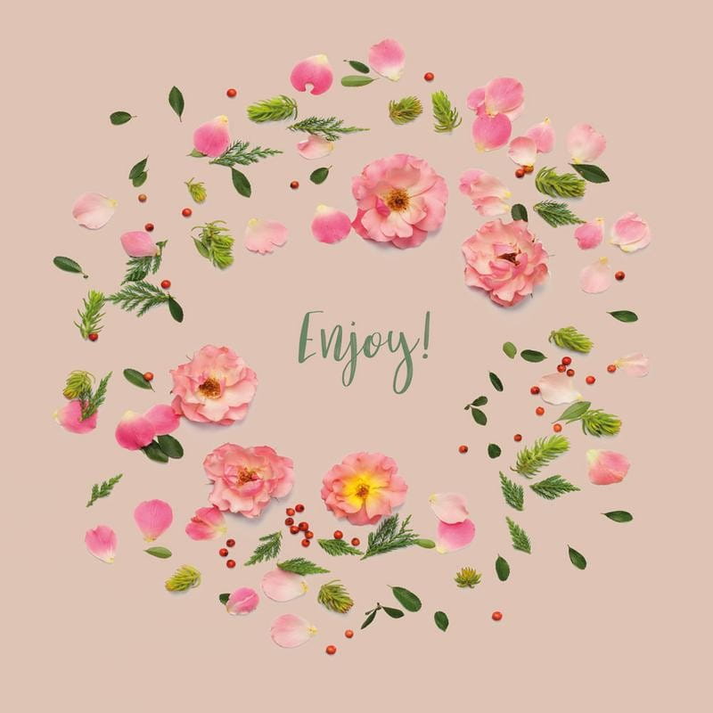 Serviettes de table en bambou enjoy 20 pcs - CHIC - MIC