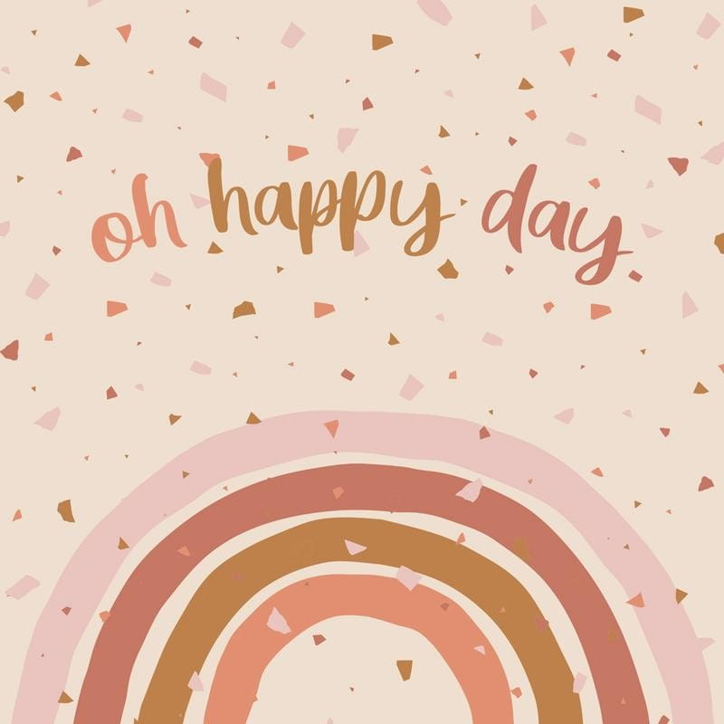 Serviettes de table en bambou Oh happy day 20 pcs - CHIC - MIC