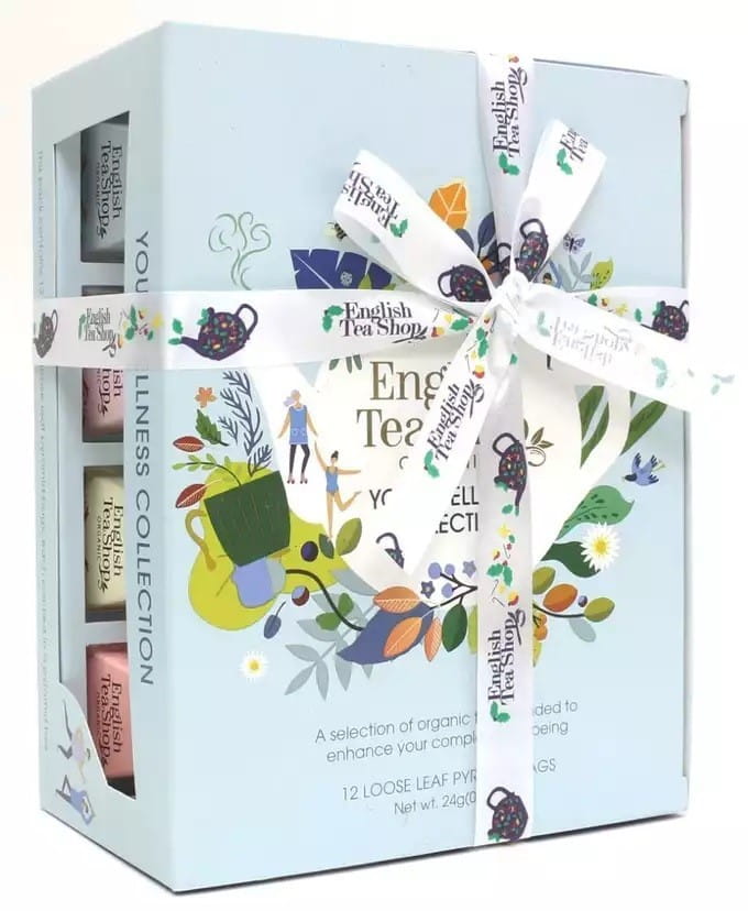 Un coffret de thés pyramidaux bien-être (12x2) BIO 24 g ENGLISH TEA SHOP