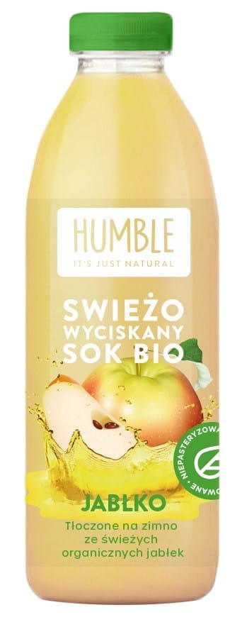 Jus de pomme frais hpp BIO 750 ml - HUMBLE