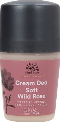 Déodorant crème à la rose sauvage BIO 50 ml URTEKRAM